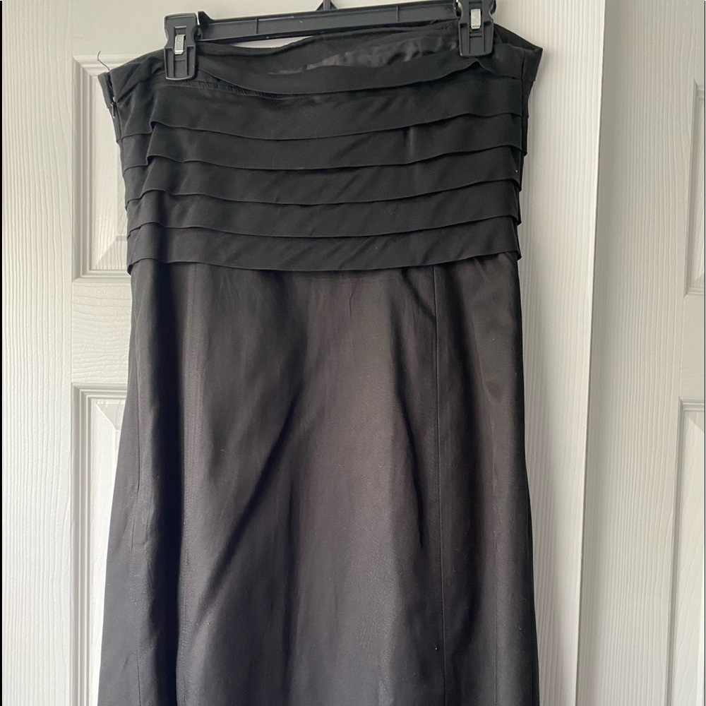 Strapless cocktail dress
